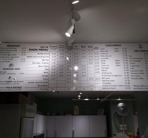 Restaurant menu   →